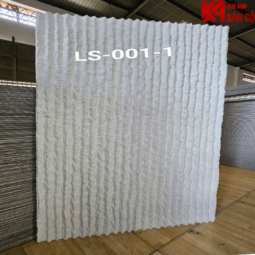 Tấm Ốp PU Giả Đá Vân Thẳng LS001-1